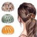 Yhzmy 3 pieces of hair bands automatic hair clip in the form of a bird's nest vintage hair in the form of a bird's nest for girls to comb and fix the hair