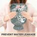 Naanle Rose Skull Halloween Hot Water Bottle - 1L Transparent Hand/Foot Warmer for Pain Relief & Heat Therapy - Buy Online on GoSupps.com