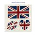 Patriotic Fake Tattoos: USA/UK | 50 Sheets American/British Flag Stickers- 4th of July Party Supplies for Kids & Adults - Buy Online on GoSupps.com