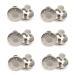12 Sets 17mm Replacement Jean Buttons, No Sew Instant Button Detachable Pants Button Pins, Removable Metal Button to Extend or Reduce Pants Waist Size, Cowboy Clothing Jackets Bags Button 8*