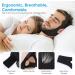 Adjustable Anti Snoring Chin Strap - Effective Solution to Stop Snoring - Unisex Black Design - Buy Online on GoSupps.com
