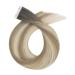 Buy Moresoo Real Hair Tape Extensions - Virgin Invisible 50 cm Brown to Light Ash Brown - New Technology 5 Pieces #5/7/20 - Buy Online on GoSupps.com