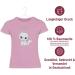 Personalized Cat T-Shirt for Girls - Cute Pink Cat Motif Gift by Shirtracer - Buy Online on GoSupps.com