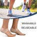 4 Pairs Silicone Heel Cups for Plantar Fasciitis & Dry Cracked Heels - Buy Online on GoSupps.com