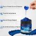 Blue Spirulina Powder 60g 60 Servings Natural Blue Food Coloring for Baking Drinks & Smoothies Vegan Protein 40%+ Active Phycocyanin Superfood Non-GMO Water-Soluble Odorless No Artificial Dyes Dark Blue - Buy Online on GoSupps.com
