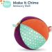 Shop B. Toys Soft Fabric Baby Ball with Bell - Engaging Motor Activity Toy for Newborns and Infants - Buy Online on GoSupps.com
