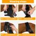HSHGZSR Dog Knee Brace for Hind Leg Breathable Dog Leg Braces Comfortable Soft Dog ACL Brace Adjustable Pet Back Leg Support Brace for Supporting Dogs with Torn ACL Muscle Hind Leg Joint Discomfort Black L - Buy Online on GoSupps.com