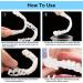 4 Couples Cosmetic Veneers - Temporary Prostheses for Immediate Comfort | Upper & Lower Snap-On Teeth Solutions - Buy Online on GoSupps.com