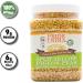Pride of India Indian Yellow Split Pigeon Peas - Fiber & Protein-Rich Superfood 3lb Jar - Buy Online on GoSupps.com