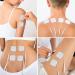 TENS Unit Replacement Pads 5x5CM - 40PCS Self-Adhesive Electrodes | Reusable Square Tens Pads with 2mm Connector | Electrotherapy Compatible, White - Buy Online on GoSupps.com