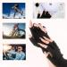 2 Pairs UV Protection Fingerless Gloves for Nails - UPF50+ Shield Gloves for Manicure Cycling & Car Rides - Buy Online on GoSupps.com