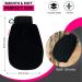 Luviri Double-Sided Exfoliating Gloves - Black Mitt for Keratosis Pilaris & Tan Removal - Buy Online on GoSupps.com