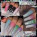 MIZHSE Silver Holographic Reflective Glitter Gel Polish - 10ml | Soak Off UV Gel Nail Art Varnish for DIY Manicure at Home - Buy Online on GoSupps.com
