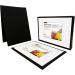 PHOENIX Black Canvas Panels 5x7 Inch 6 Pack - Triple Primed 100% Cotton Acid Free Canvases for Painting - Blank Flat Canvas Boards for Acrylic, Oil, Tempera - 6 Pack Black 5x7 - Buy Online on GoSupps.com