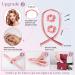 Upgraded Segmented Heatless Hair Curler Headband for Silk Curls - Pink - Buy Online on GoSupps.com