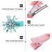 Frcolor 6Pcs Glitter Snowflake Hair Clips - Christmas Hair Accessories for Toddlers & Girls - Perfect Holiday Gift - Buy Online on GoSupps.com