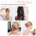 LYG Hair Claw Clips 6 Pack - Non-Slip Banana & Rectangular Hair Clips for Women & Girls - Buy Online on GoSupps.com