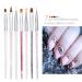Crazy Sale Nail Art Brush Set - 7pcs UV Gel Polish & Flower Drawing Pens for Perfect Nail Designs - International Shipping - Buy Online on GoSupps.com