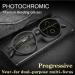 Buy Sunray Eyewear 2.25x Ultra-Light Titanium Reading Glasses - Anti-Blue Photochromic Progressive Multifocal Round Black Frames - International Shipping Available - Buy Online on GoSupps.com