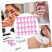 iplusmile Anneaux Porte-extension de Cils 100 Pi ces Taille Petite Couleur Rose Support Pigment pour Maquillage Professionnel et Tatouage - Buy Online on GoSupps.com
