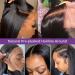 Maxine Hair 10A Brazilian Remy Human Hair 13x6 HD Lace Front Wig for Black Women - 30 Straight Wig 180% Density - Adjustable Straps - Natural Color - Buy Online on GoSupps.com