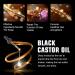 Organic Castor Oil Organic Black Castor Oil for Hair Growth Cold Pressed Castor Oil Promote Hair Growth Strengthen Hair Roots and Prevent Bifurcation 30ML - Buy Online on GoSupps.com