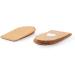 Kaps Orthotic Heel Lift Genuine Leather & Cork Support - Men UK 7-12 / EUR 40-46 Beige - Buy Online on GoSupps.com