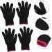 Alipis 1 Set 4pcs Gloves Curling Iron Glove Bumps Glove Anti-Scald Hairdressing Tool Black 21.5X12.2 cm - Buy Online on GoSupps.com