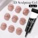  Niktule Sculpting Nail Gel | 5D Artistic Gel for Nail Art - Clear Manicure Supplies for Beginners Women and Events - Buy Online on GoSupps.com