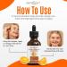 Dermaxgen 30% Vitamin C Serum with Hyaluronic Acid & Vitamin E - Anti Wrinkle & Skin Rejuvenator Serum - Buy Online on GoSupps.com