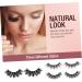 minkissy 35 Pairs Eyelashes False Eyelash Fake Eyelash Women Presents Fake Lashes Natural False Lashes for Women Makeup Accessories False Lashes Wispy Full False Lashes Make up Set 3d Fiber - Buy Online on GoSupps.com