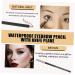 Mipcase 12pcs Black Eyeliner 1 Eyeliner Pencil Makeup Eye Beauty Pens Eye Lining Drawing Pencil Water Proof - Buy Online on GoSupps.com