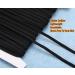 YAKRUNA 1/4 Inch Black Elastic Cord for Face Masks - 50M Soft String for Crafts & Sewing - Buy Online on GoSupps.com