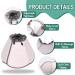 Soft Dog Cone Collar for Dog & Cat Recovery - Comfortable Alternative - Grey - M (7.5 Depth) - Buy Online on GoSupps.com