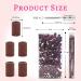 100Pcs 80Grit Nail Sanding Bands with 3/32 Nail Drill Bit - Professional Nail Drill Accessories for Hard Gel and Acrylic Nail Shaping - Boxed Brown - Buy Online on GoSupps.com