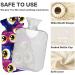 Hot Water Bottles with Owl Cover | 2L Heating Pad for Pain Relief & Cold Compress - Buy Online on GoSupps.com