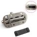 NRC&XRC Marine 316 Stainless Steel Heavy Duty Locker Latch Slide Barrel Bolt - 3-5/8 Long for Boat Window/Door/Hatch - Buy Online on GoSupps.com