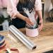 Giiffu 148Ft Clear Cellophane Wrap Roll - 34''x148Ft Folded, Irregular White Dot Florist Paper, 3 Mil Thickness, Large Gift Wrapping Paper for Flowers and Gift Baskets - Buy Online on GoSupps.com