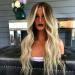 Buy Women's Long Blonde Curly Wig - Brazilian Synthetic Wavy Hair for Cosplay & Parties - Buy Online on GoSupps.com