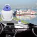 Sutekus Marine Illuminated Boat Compass - Surface Mount White | Dashboard Compass - Buy Online on GoSupps.com