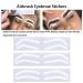 24 Pairs Disposable Brow Shaping Guides - Airbrush Brow Shape Tape & Microblading Stencils for Perfect Eyebrows | International Shipping Available - Buy Online on GoSupps.com
