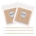 600 Counts 4 Inch Microblading Cotton Swabs Microblading Supplies Cotton Tipped Applicators with Wooden Stick Pointed Cotton Swabs Pointy Cotton Buds Precision Cotton Sticks for Makeup