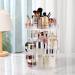 360 Rotating Makeup Organizer | Adjustable Cosmetic Storage Display with 8 Layers | Large Capacity for Jewelry, Makeup Brushes, Lipsticks | Clear Transparent Design - Buy Online on GoSupps.com
