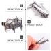 FRCOLOR Gothic Metal Bat Wings Hair Clip 2pcs for Halloween Party Costume - Silver - Buy Online on GoSupps.com