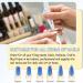 12 PCS Double Sided 100/100 Grit Nail Files for Acrylic and Natural Nails - Washable & Reusable - Blue Emery Board for False Nails - Buy Online on GoSupps.com