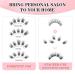 Glowing Win 72 PCS Manga DIY Cluster Eyelash Extensions | Natural & Wispy Individual False Lashes (10-16mm) - Buy Online on GoSupps.com