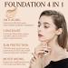  WeiWeiLa 4-in-1 Foundation Concealer and moisturizer SPF 50 light spectrum sunscreen UVA/UVB protection warm foundation - Buy Online on GoSupps.com