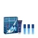 Nautica Blue Voyage and Pure Blue 4 Piece Gift Set Notes of Basil Jasmine and Cedarwood Men's Fragrance Long Lasting Everyday Fragrance Nautica Voyage 0.23 Fl Oz (Pack of 3)