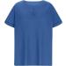 Shop Women's Summer T-Shirts - Genetic V/O Cutout Floral Sleeve Tops 3/4 Arm & Short Sleeve 4XL Black & White Cotton Casual Tunics - Buy Online on GoSupps.com