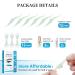 Beauty7 Eyebrow Wax Strips for Men - Sensitive Skin Hair Removal with Pearl Powder & Essential Oil - 20 Pieces - Buy Online on GoSupps.com